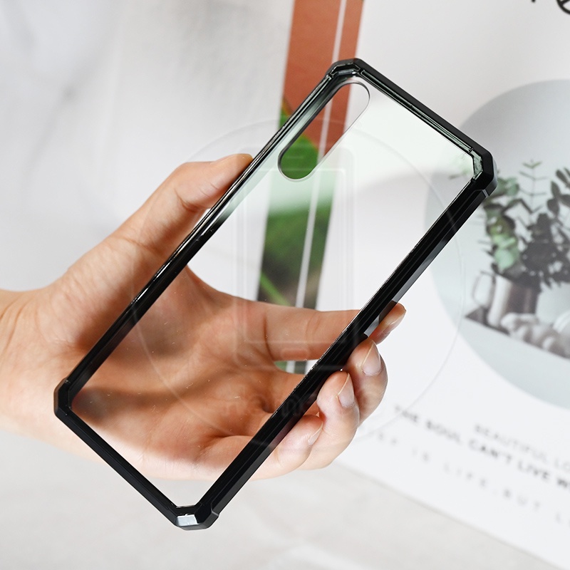 Ốp Điện Thoại Acrylic Cứng Trong Suốt Cho Sony Xperia 1 10 Mark IV