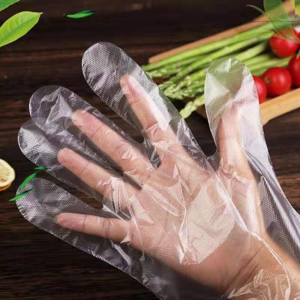 Set 100 găng tay dùng một lần đa năng tiện lợi dành cho nhà bếp