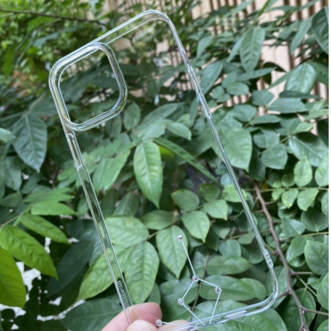 Ốp lưng Memumi đính đá kim cương iPhone 14 Pro Max, 14 Plus, 13, 13 Pro, 13 Pro Max  trong suốt siêu mỏng không ố màu