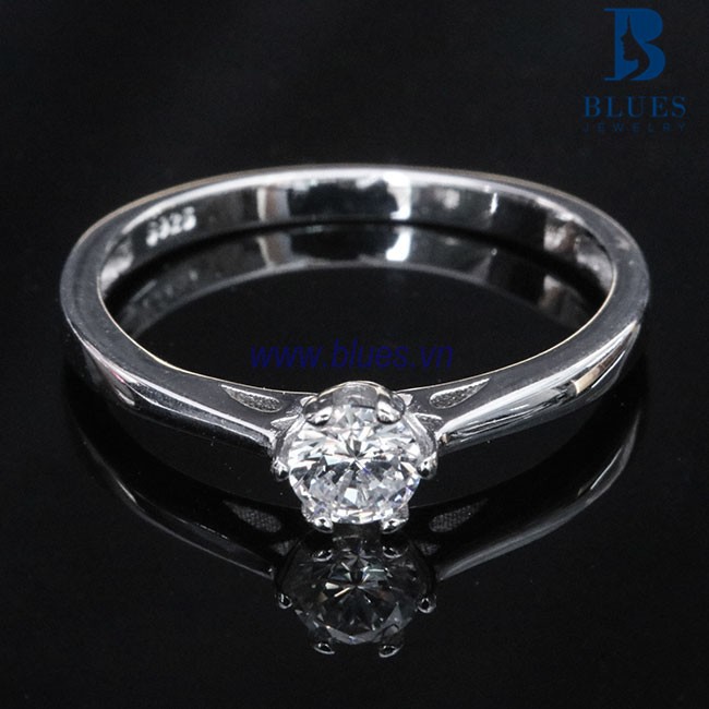 (BẠC THẬT 100%) Nhẫn bạc nữ Charlier