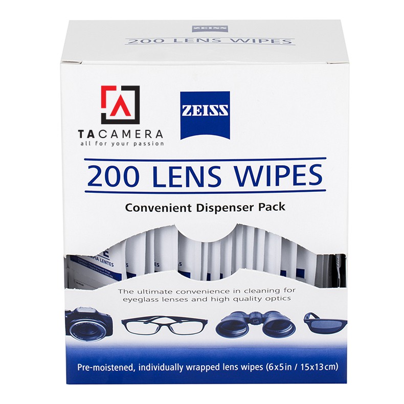 Giấy lau ống kính máy ảnh Carl Zeiss - Combo 100 Cái