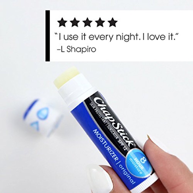 Son dưỡng môi Chapstick Original Moisturizer SPF 15 (Hàng Mỹ)