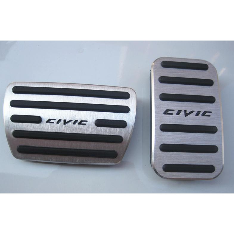 Ốp chân ga chân phanh CIVC 2015 đến 2021 chịu lực tốt, bám chân, tăng ma sát