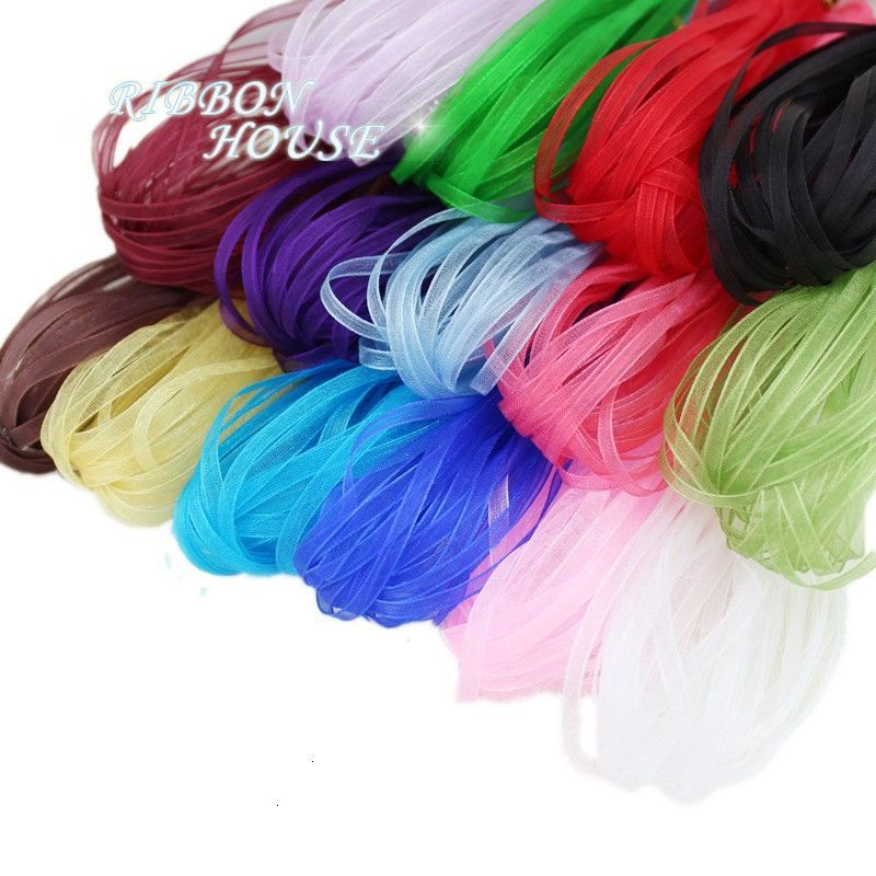 Cuộn dây ruy băng dài 40m 3mm dùng để trang trí tiệc cưới/ giáng sinh đa năng