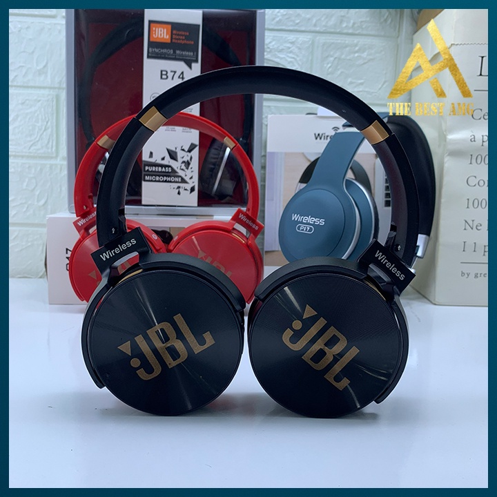 Tai Nghe Chụp Tai Headphone Không Dây Bluetooth Có Mic 950BT Nghe Nhạc Chơi Game Cực Hay Âm Thanh Sống Động