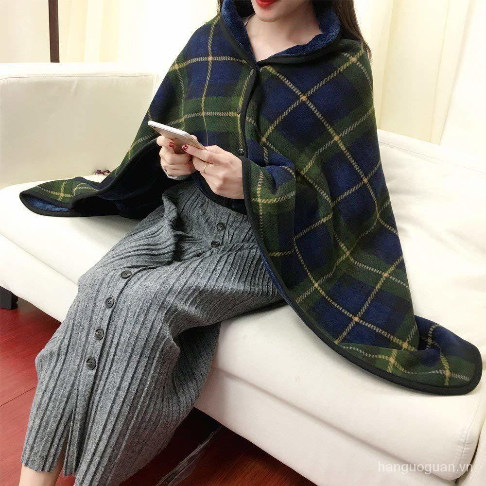 Chăn hai lớp dày dặn đa chức năng cho nhà ở/văn phòng | BigBuy360 - bigbuy360.vn