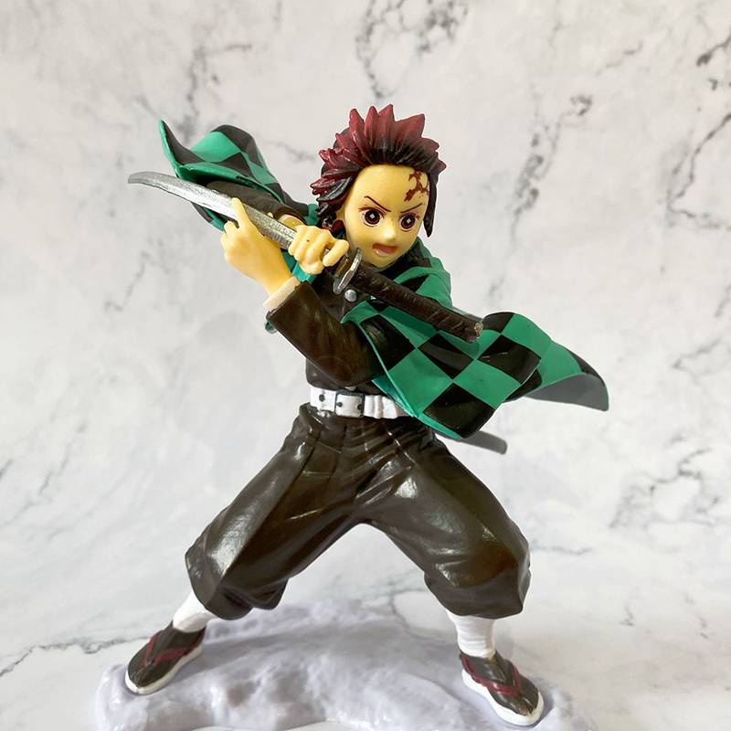 Mô Hình Nhân Vật SY2 Anime Demon Slayer Bằng PVC 15CM Tanjiro Zenitsu Inosuke Nezuko Trang Trí Nhà Cửa YS2