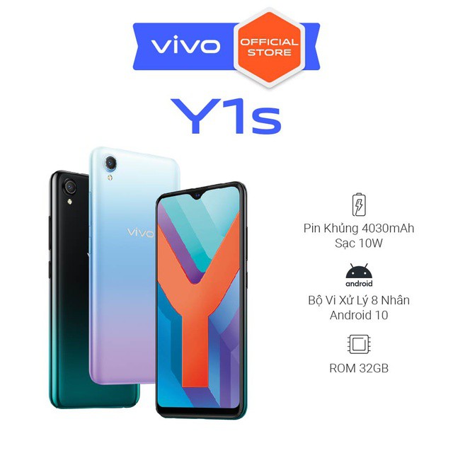Điện thoại Vivo Y1s 2GB + 32GB - Hàng chính hãng | BigBuy360 - bigbuy360.vn