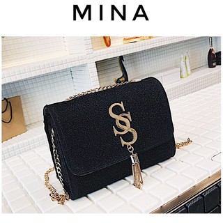 (NEW) Túi Đeo Chéo Nữ Dây Xích SS Sang Trọng MINA7953