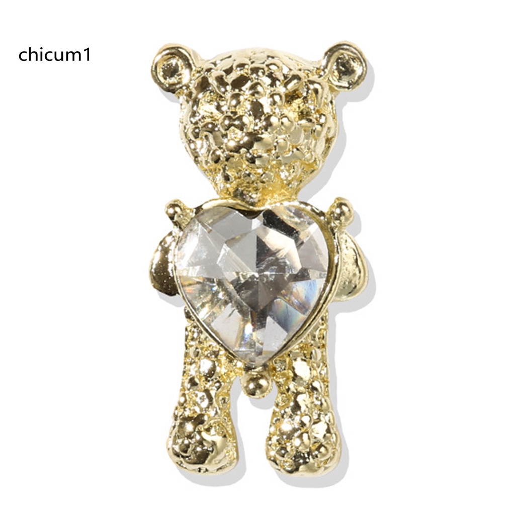 [Hàng mới về] Phụ kiện trang trí móng đính đá lấp lánh diy xinh xắn