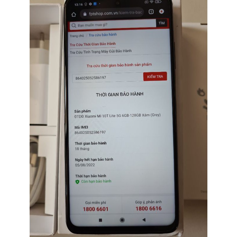 Điện thoại Xiaomi Mi 10T Lite 5G Snap 750G chính hãng bảo hành_15 tháng FPT