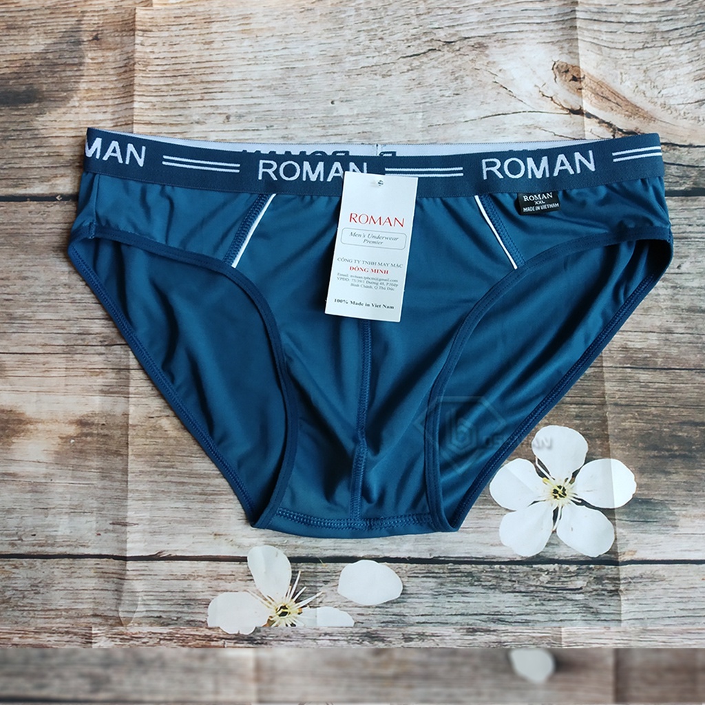COMBO 2 Quần LÓT Nam - Nhiều Màu - Thun Lạnh Cao cấp ROMAN