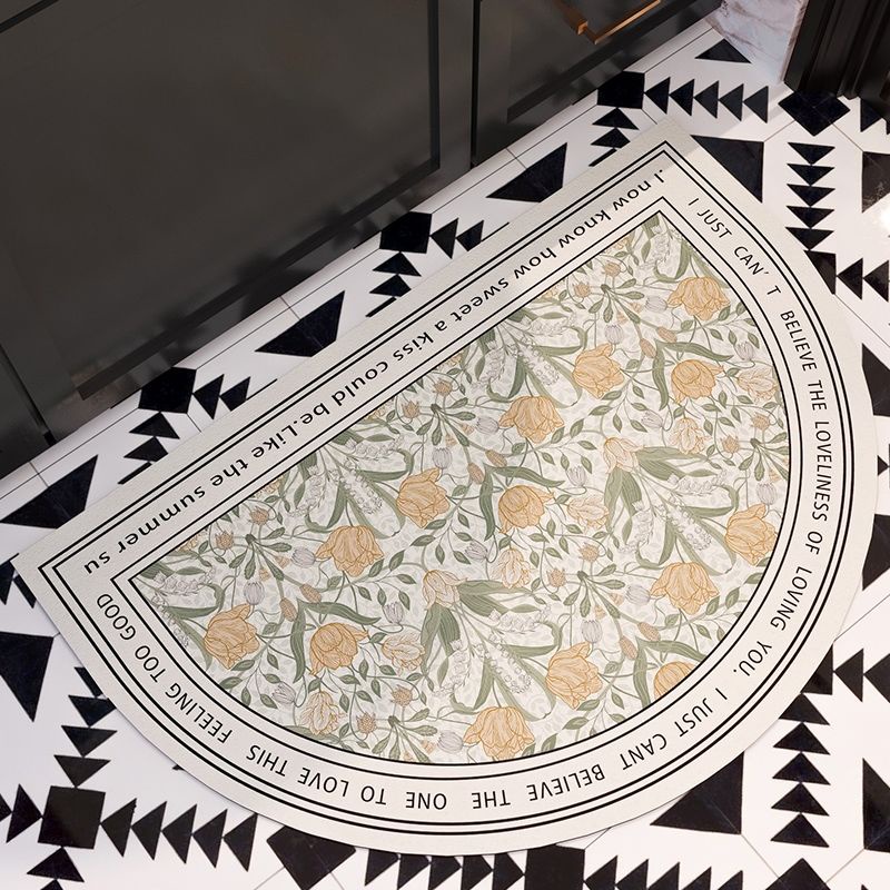 Thảm Chùi Chân Thấm Hút Tốt Nhanh Khô Chống Trượt Phong Cách Bắc Âu