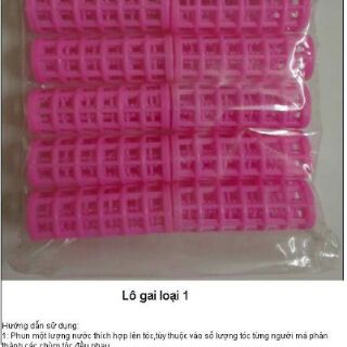 Lô uốn tóc nhựa