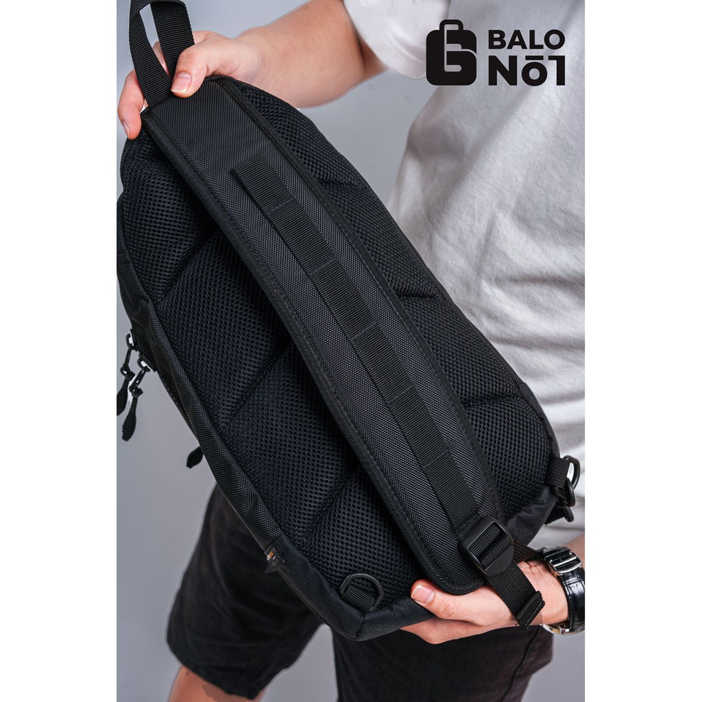 [Tặng Kèm Vớ] Balo đẹp 🍀FREESHIP🍀 [Chính hãng] Balo 1 quai Coleman Sling Bag Nhiều Màu - Black