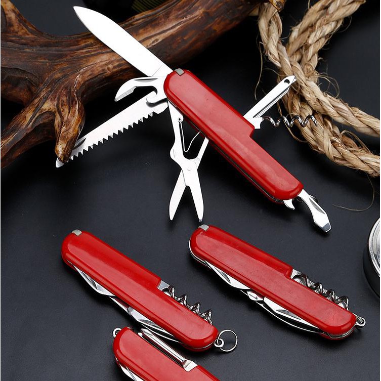 💖GIÁ SỈ💖 Dụng cụ survival 11 chức năng như bấm móng tay, khuy bia, dao cắt... 4139