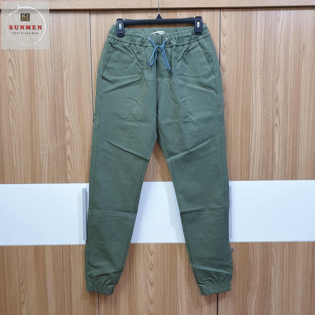 [HCM] Quần Dài Jogger Kaki Nam Lưng Thun Co Dãn Cao Cấp 4 Chiều,Phong Cách Thể Thao Năng Động,Hàng VNXK