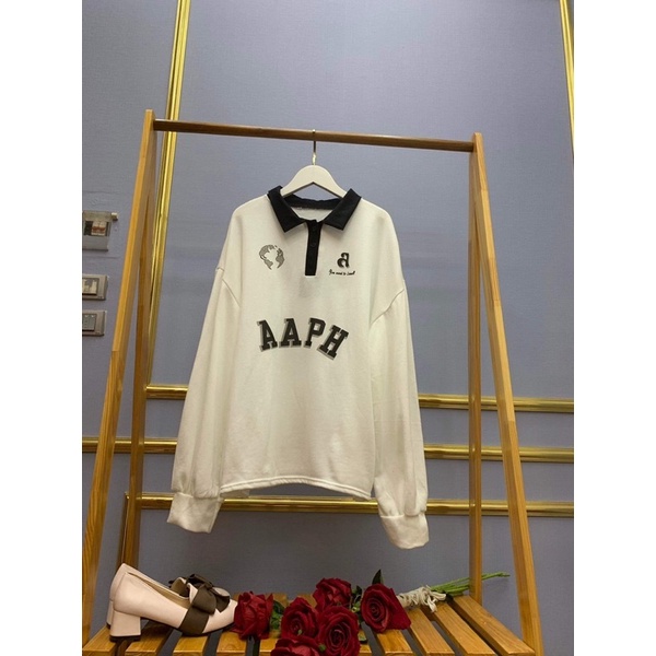 Áo polo cổ bẻ chữ A HSU1