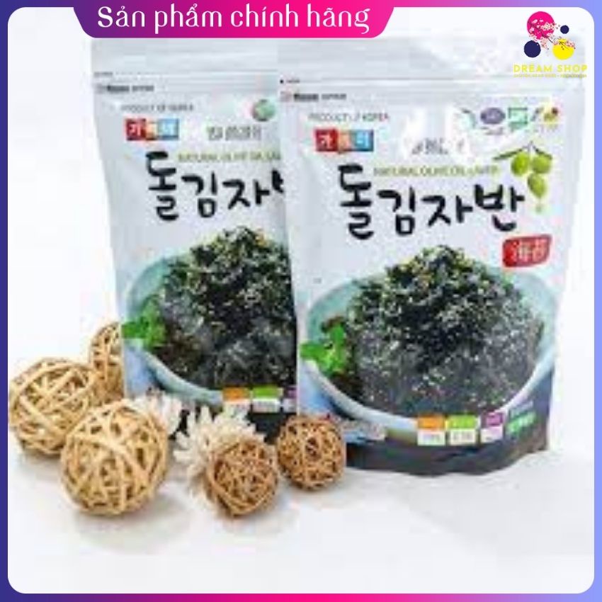 Rong Biển Ăn Liền Hàn Quốc Garimi Vị Dầu Oliu Túi 70g -dreamshop.vn