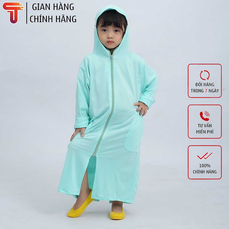 [Mã LT50 giảm 50k đơn 250k] Áo Chống Nắng Toàn Thân Dáng Dài Thời Trang Cho Bé Yêu Tanosa Kids