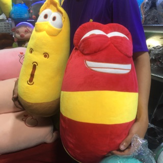 Gấu bông Ấu trùng tinh nghịch Lavar đỏ và vàng size khổng lồ
