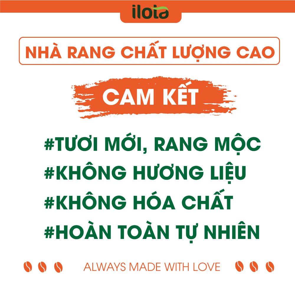 (COMBO 2 gói) cà phê Robusta 250gr và Arabica 250gr Cafe rang xay nguyên chất pha Phin ILOTA Coffee | BigBuy360 - bigbuy360.vn