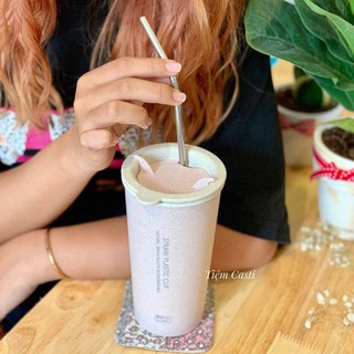 Cốc Lúa Mạch 400ml - 3 Màu Pastel