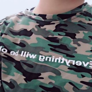 Áo phông camo everything ulzzang