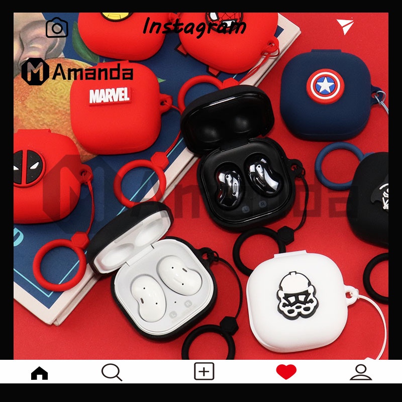 EB17 Samsung Galaxy Buds Live / Galaxy Buds Pro / Galaxy Buds 2 Case New Silicone Case Cover series Dust-proof Protective Case for Samsung Galaxy Buds live