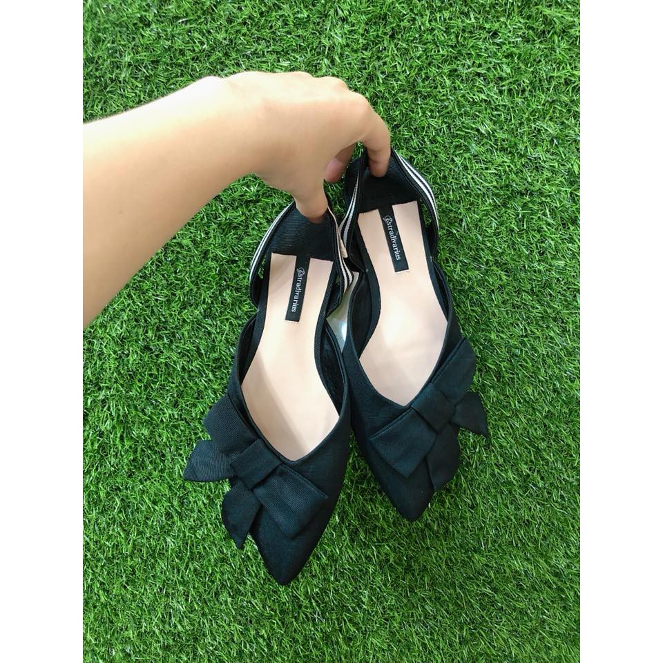 Giày bệt nơ Stradivarius