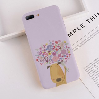 [Freeship toàn quốc từ 50k] Ốp lưng chống sốc Chó tặng hoa