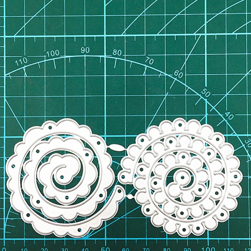 Khuôn Cắt Giấy Kim Loại Hình Hoa Xinh Xắn