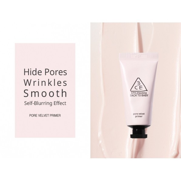 💎 Kem Lót 3CE Back To Baby Pore Velvet 💎 | BigBuy360 - bigbuy360.vn