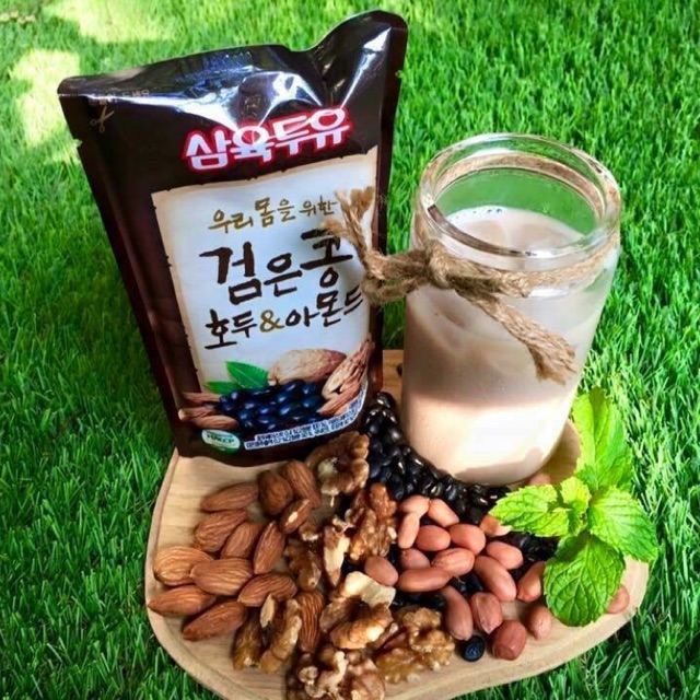 Nước Đỗ đen Hạnh nhân Óc chó Hàn Quốc