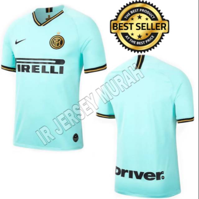 Áo Thun Thể Thao Sepak Bola Inter Away Thời Trang 2019 / 2020