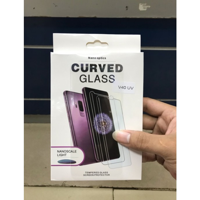 Kính cường lực UV Full keo cho LG V40 - Full màn hình