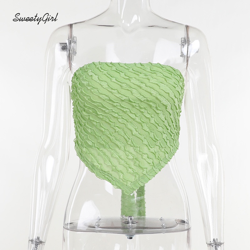 Áo Ống Màu Trơn Thời Trang Quyến Rũ 2022 Cho Nữ