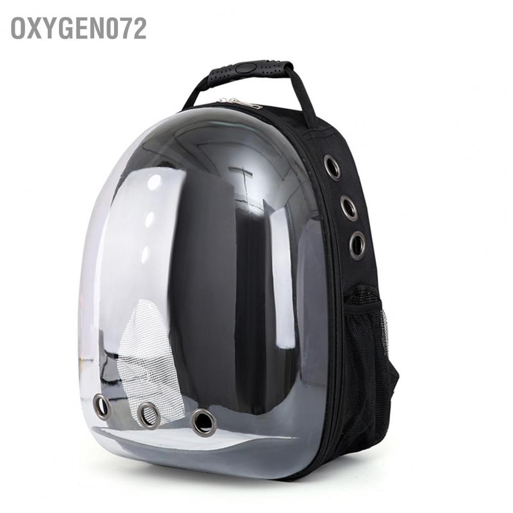 Oxygen072 Balo vận chuyển Chó Mèo trong suốt Balo Phi Hành Gia Vận Chuyển Thú Cưng Dung lượng lớn Túi Bong bóng Du lịch cho Chó và Mèo nhỏ