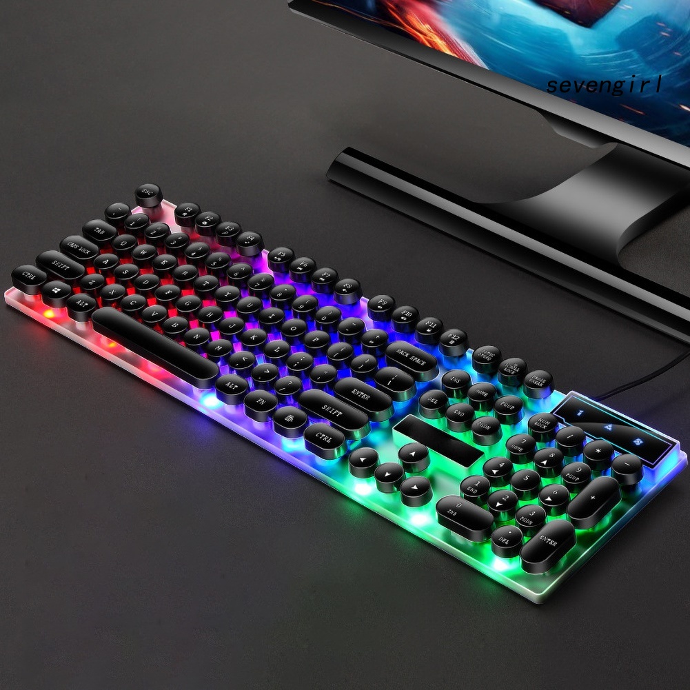 Bàn Phím Chơi Game Có Dây Sev-Gtx30 / K820 104 Nút Bấm