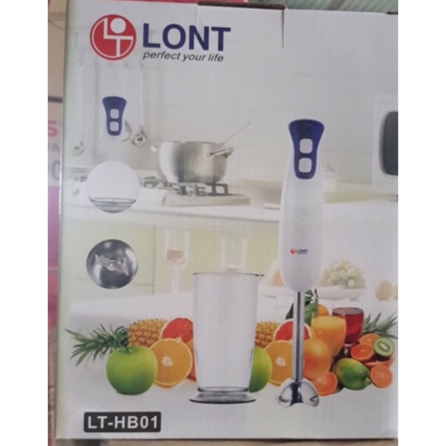 [Mã ELHA22 giảm 5% đơn 300K] Máy say sinh tố cầm tay LONT B01