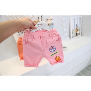 Quần sooc kaki hoạ tiết cho bé trai bé gái