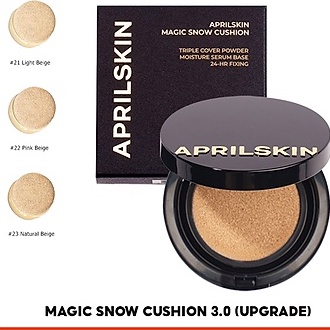 Phấn Nước April Skin Black Magic Snow Cushion SPF 50+ PA+++