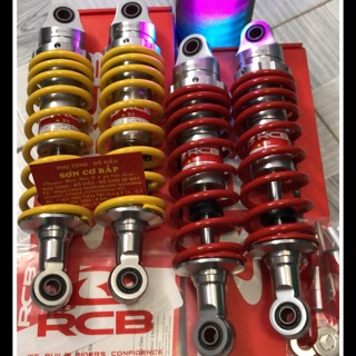 Phuộc RCB chính hãng Seri C 275mm cho sirus jupiter và nhiều dòng xe phuộc ngắn khác