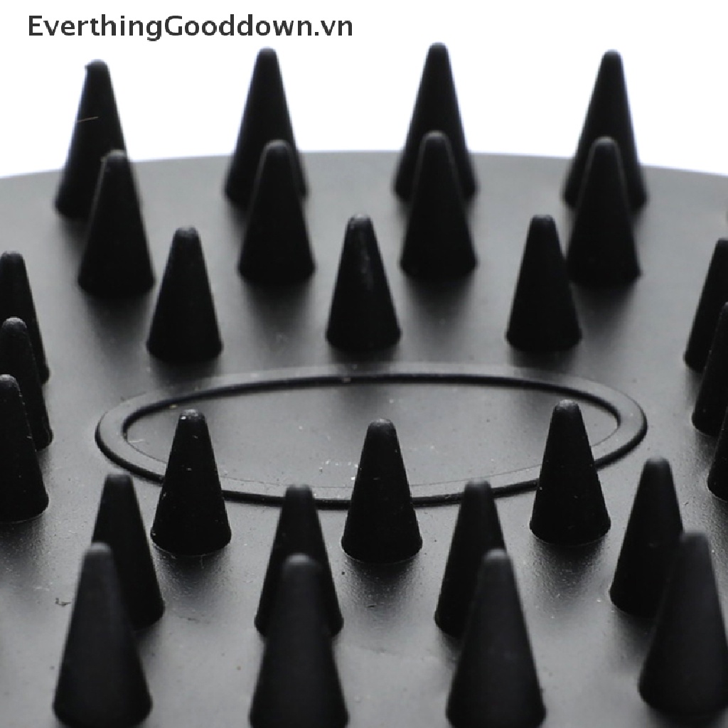Everthinggooddown Bàn Chải Tắm Chà Lưng Massage Khô Bằng Silicone Cho Bé