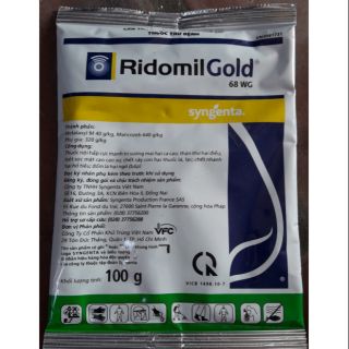 Thuốc trừ nấm bệnh Ridomil Gold 68WP