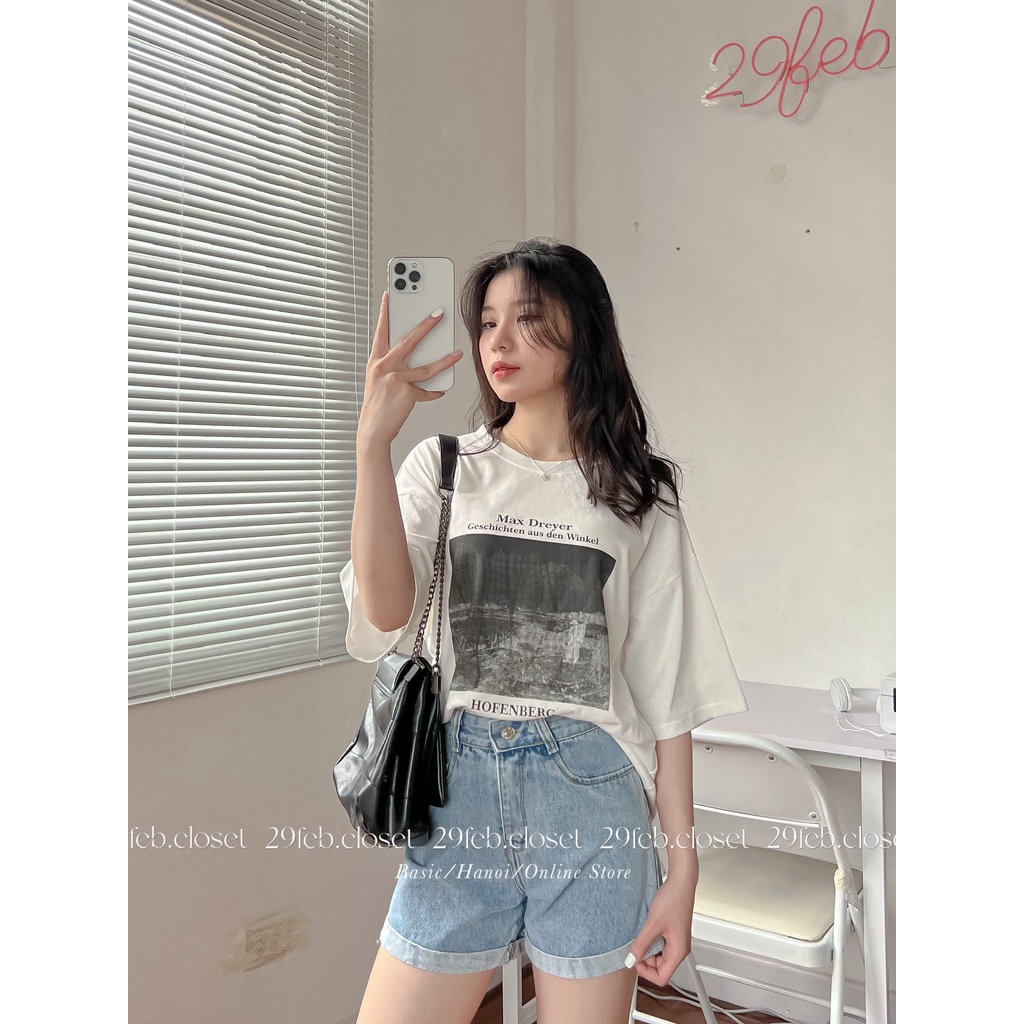 [Ảnh thật/Video]  Áo phông COTTON KHÔ oversize in hình Max Dreyer tag 3158, mặc đôi nam nữ - 29feb.closet - A55 | BigBuy360 - bigbuy360.vn