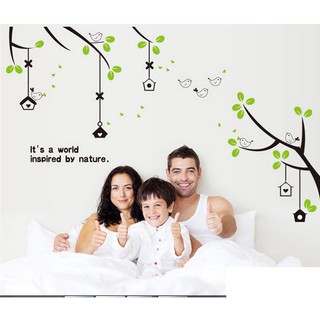 Decal dán tường bình yên 1 binbin pk227