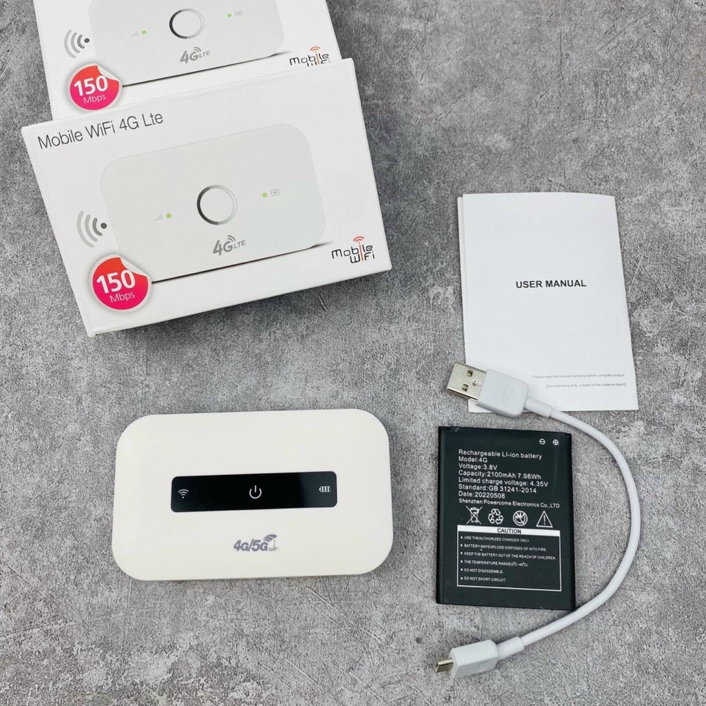 Cục phát wifi Mobile Wifi 4G LTE