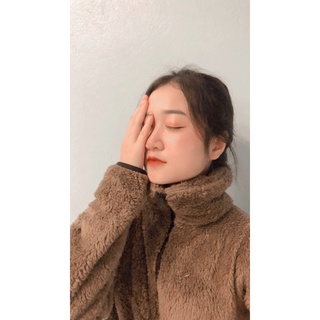 áo lông cừu nữ, áo lông cừu 2 mặt