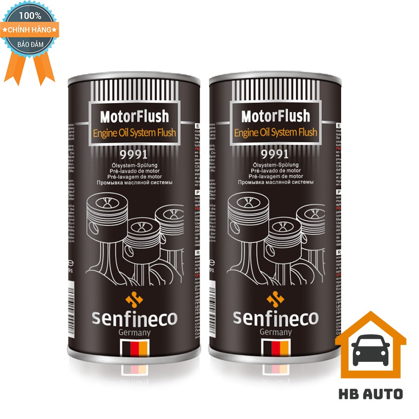 [Nên Dùng] Súc Rửa Động Cơ Ô Tô Senfineco 9991 – 443ML Motor Flush Engine Oil System Flush, Hàng Đức Chính Hãng .